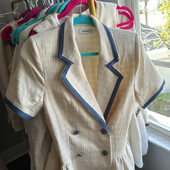 Sandro tweed DRESS - Picture 4 of 4